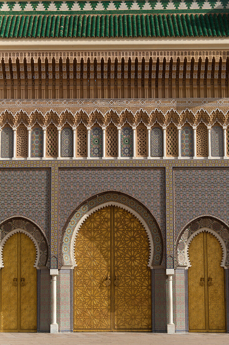 Doors to The Royal Palace, Fez, Morocco