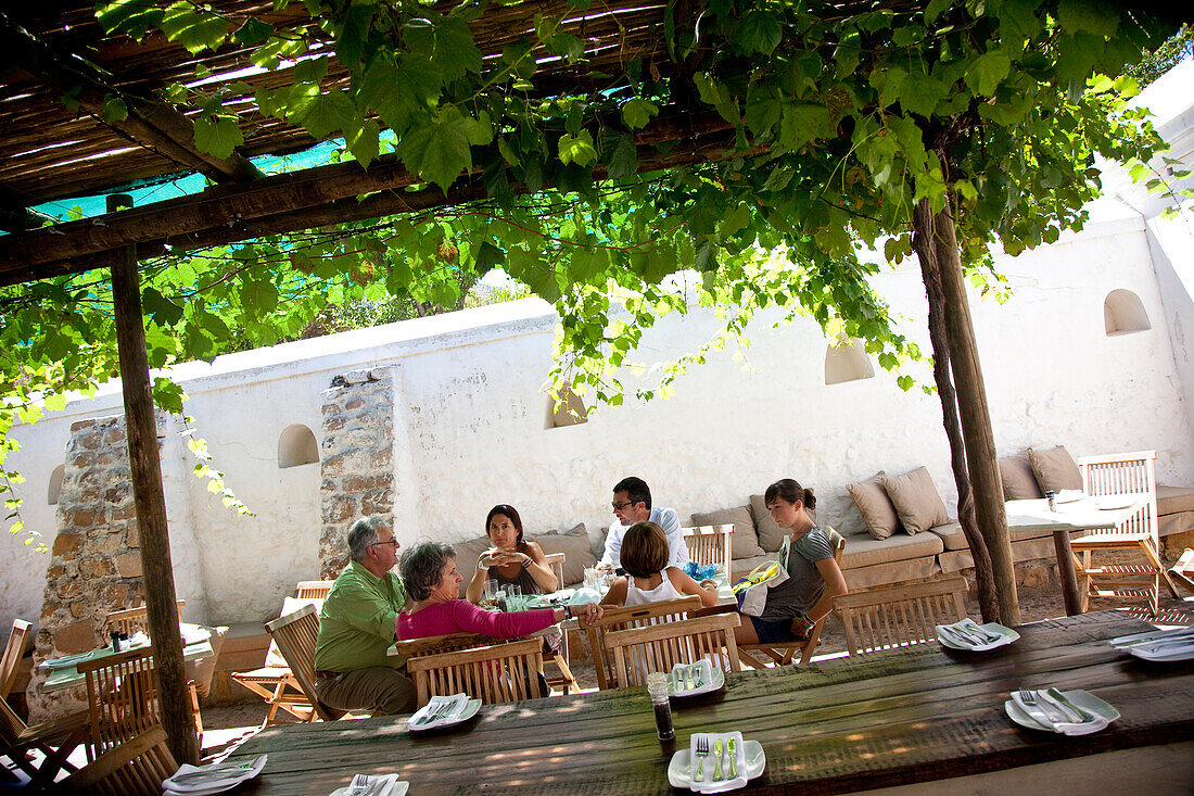 'Outdoor lunching, Scenes at Constantia Wineyard, Cape Town, South Africa'13;&#10;'