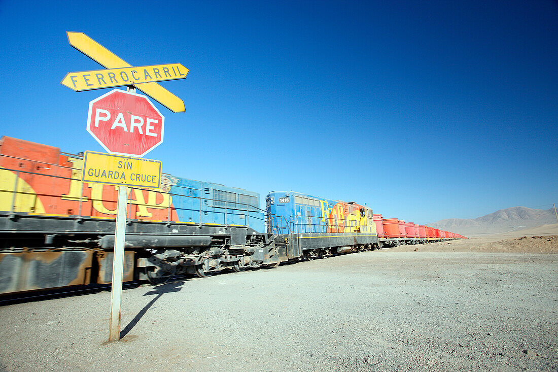 Chile, Atacama, train