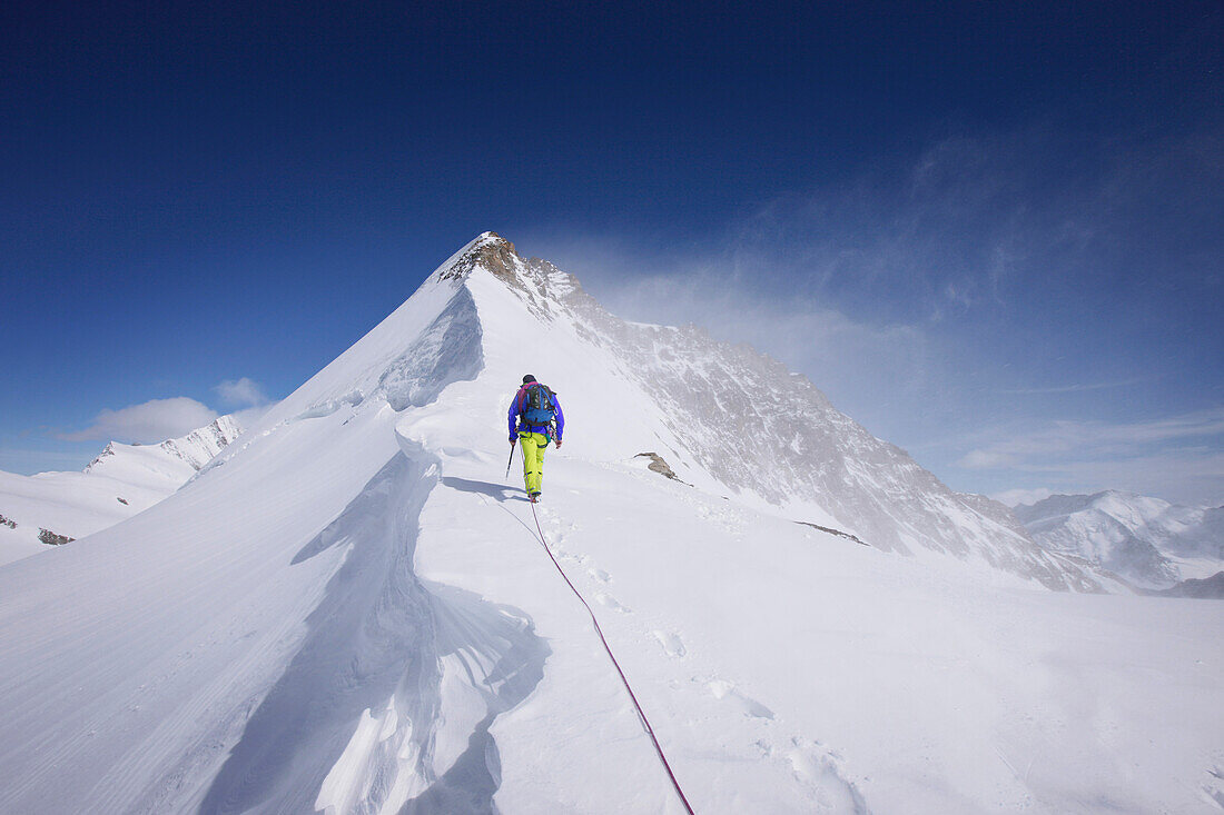 Bergsteiger, Trugberg, Grindelwald, Berner Oberland, Schweiz