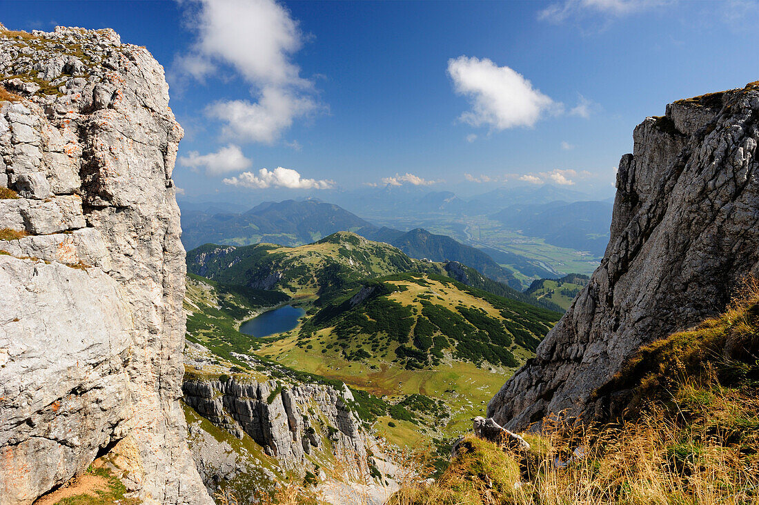 Zireiner See und Inntal, Rofan, Brandenberger Alpen, Tirol, Österreich