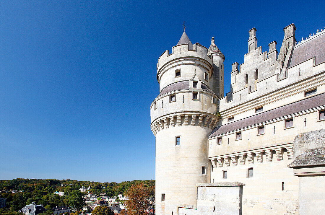 France, Picardie, Oise, Pierrefonds castle