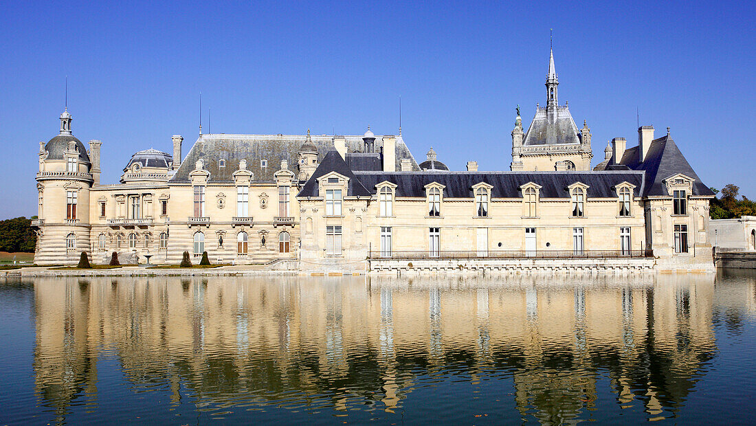 France, Picardie, Oise, Chantilly castle