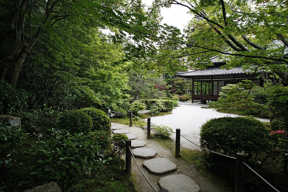 JAPON, KYOTO, Tenjuan garden in Nanzen Ji temple