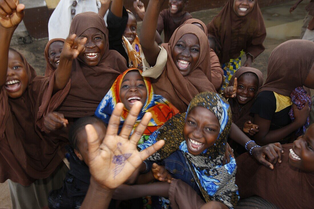 Togo, Lomé, Muslim children