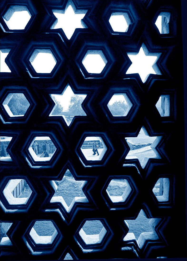 Hexagons and Stars, Qutab Minar, Delhi, India