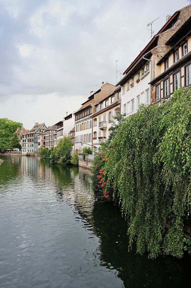 Fachwerkhäuser von La Petite France, Strasbourg, Straßburg, Elsass, Frankreich
