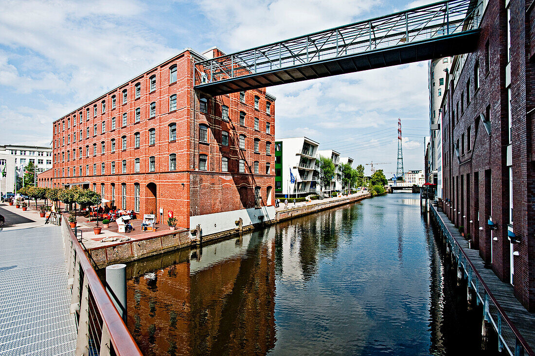 Palmspeicher, Channel Harburg, Hamburg, Deutschland