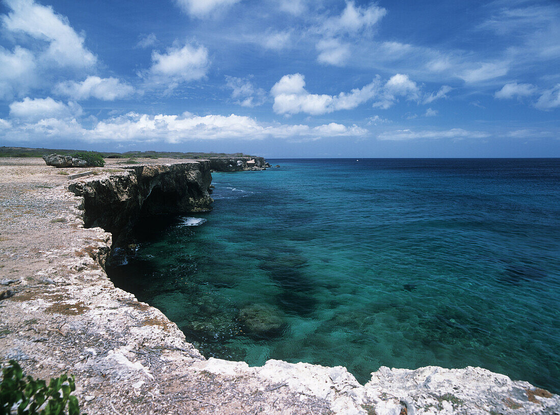 Coastline at Noordpunt, Curacao