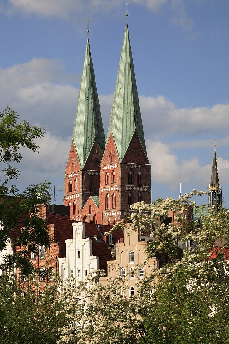 Germany, Schleswig-Holstein, Lübeck, Marienkirche, St Mary's Church