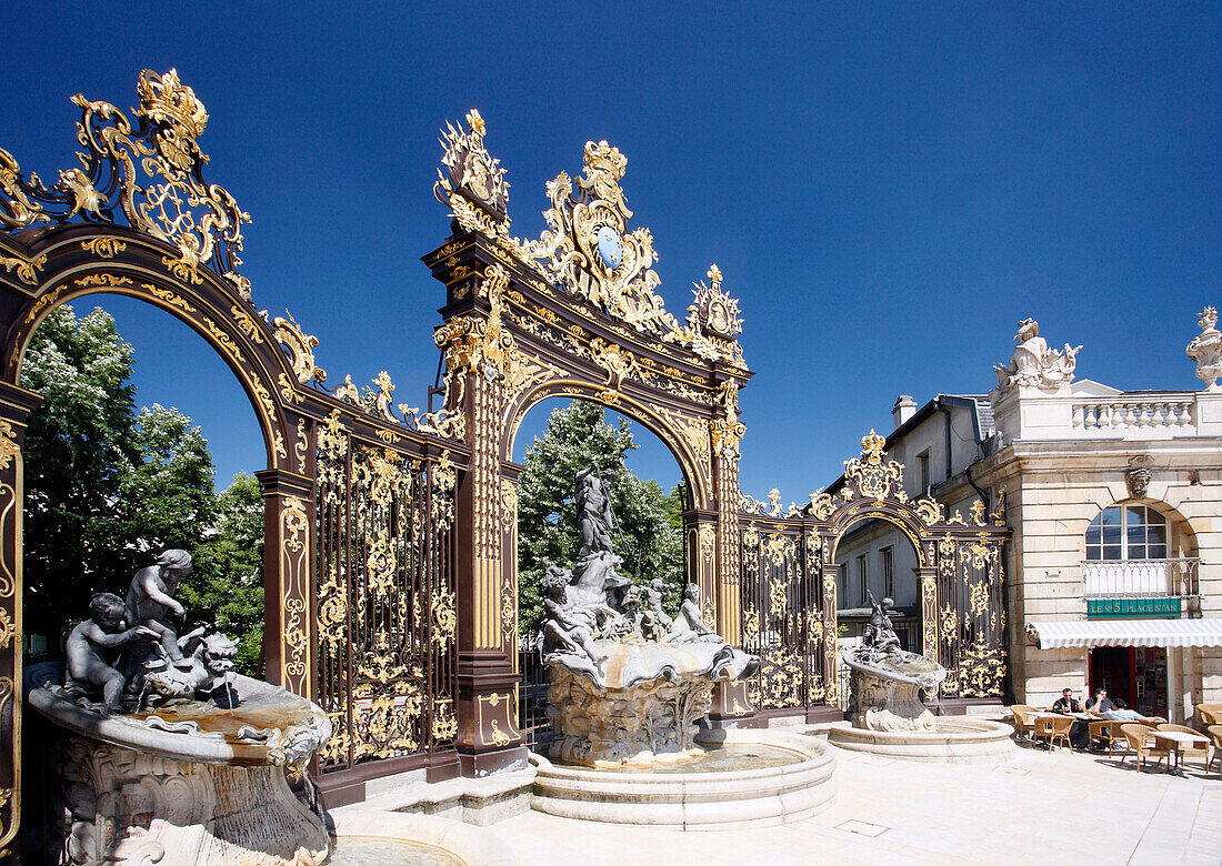 France, Lorraine, Meurthe et Moselle, Nancy, Stanislas square