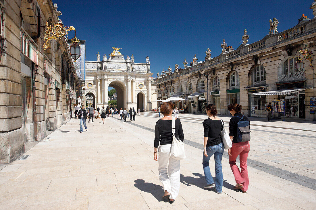 France, Lorraine, Meurthe et Moselle, Nancy, Stanislas square