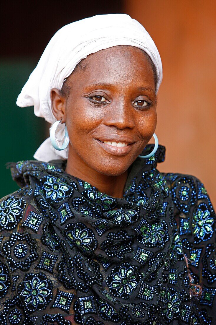 Togo, Lomé, Muslim woman
