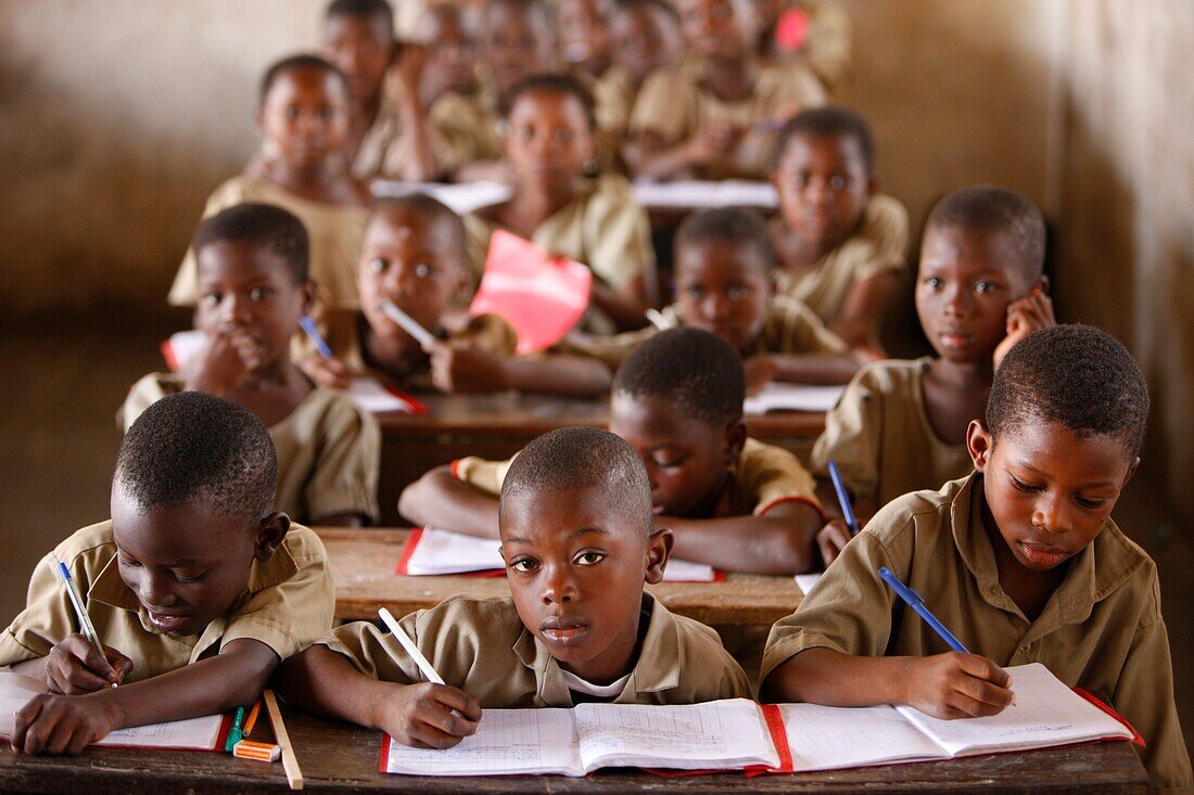 Togo, Lomé, Primary school in Lomé