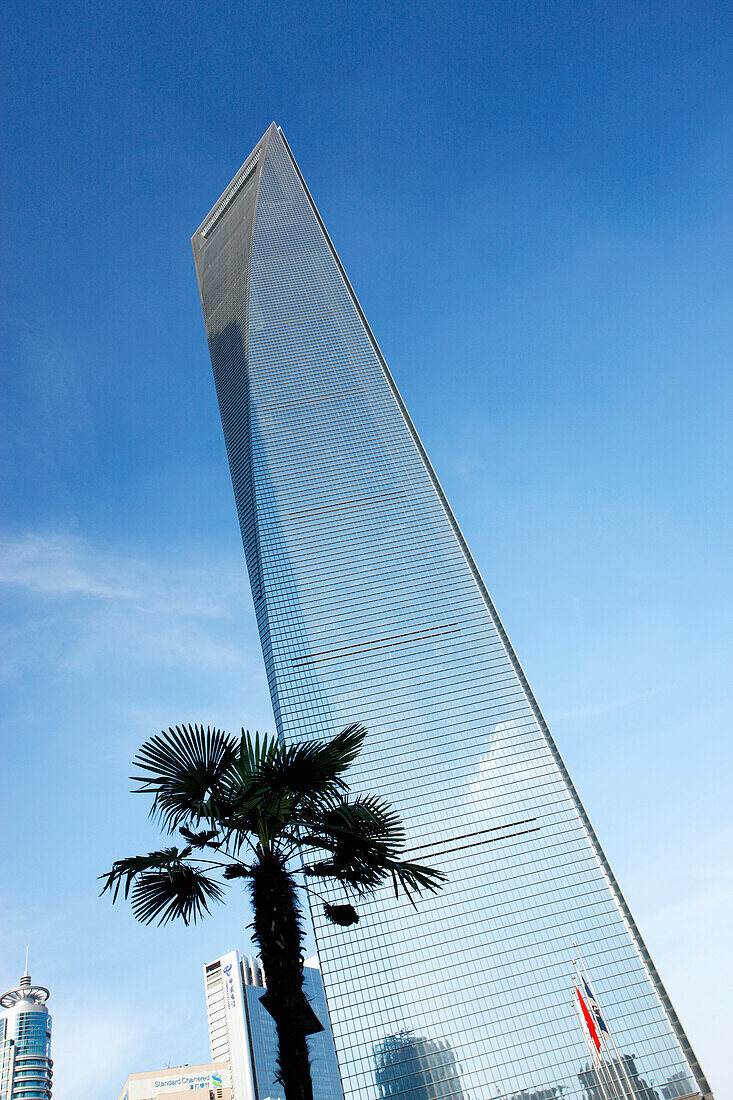 China, Shanghai, Pudong district, World Financial Center