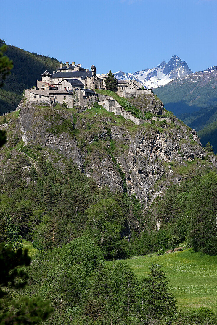 France, Alps, Queyras, Château-Queyras, Fort Queyras