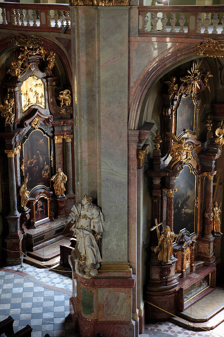 Czech Republic, Prague,  St Nicholas Church interior