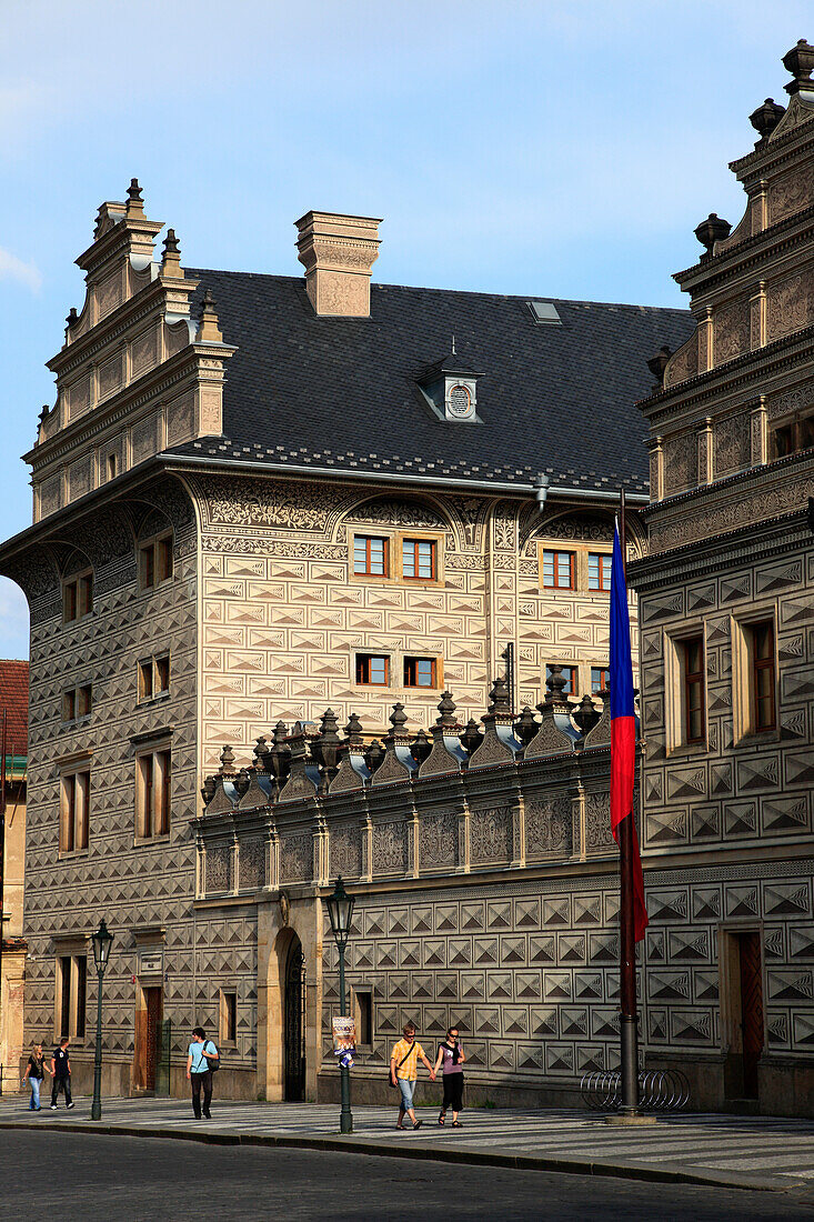 Czech Republic, Prague, Castle Square, Schönborn Palace