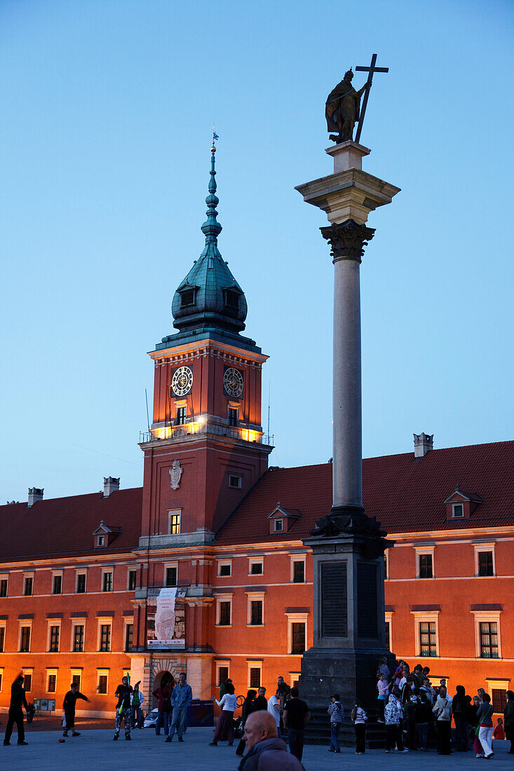 Poland, Warsaw, Royal Castle, Sigismund III Vasa Column