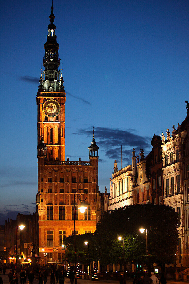 Poland, Gdansk, Town Hall, Long Market