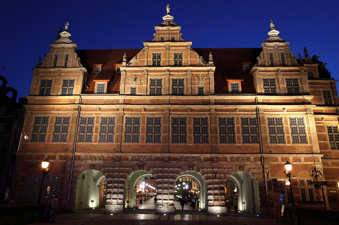 Poland, Gdansk, Green Gate