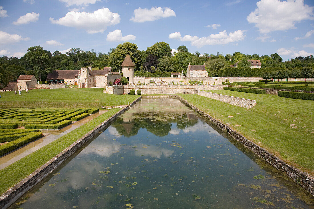 France, Val d'Oise, Vexin, Chaussy, domaine of Villarceaux