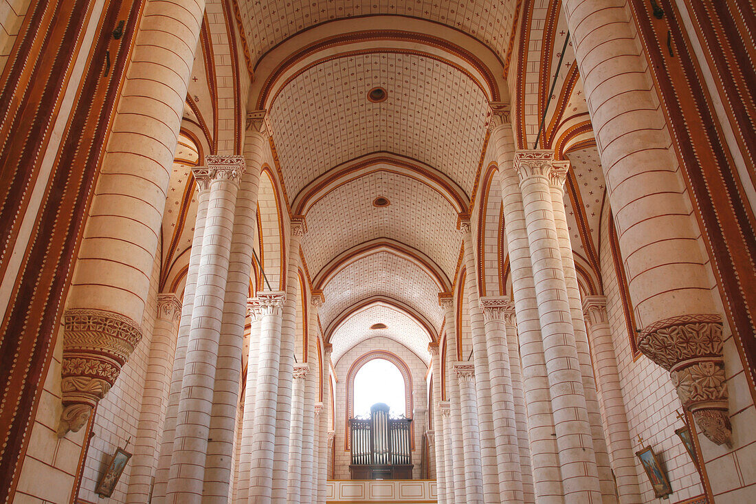 France, Poitou-Charentes, Vienne(86), Chauvigny,  Saint Pierre collegiate church