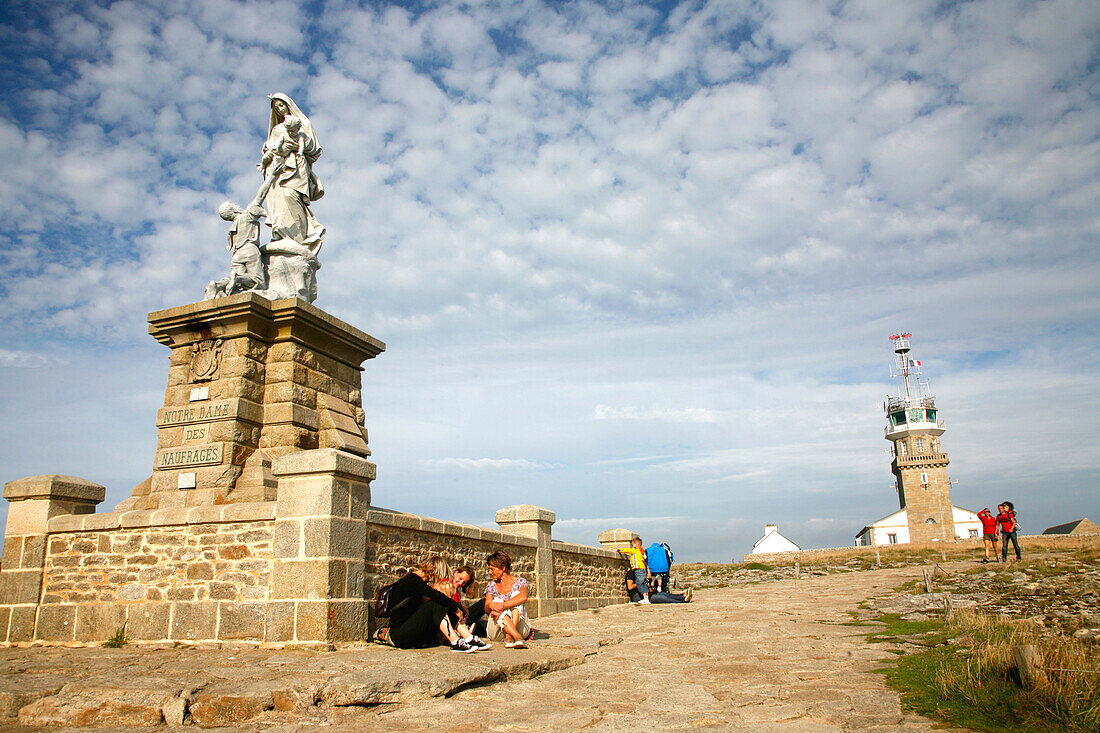 France, Brittany, Finistere (29), Plogoff, Pointe du Raz site