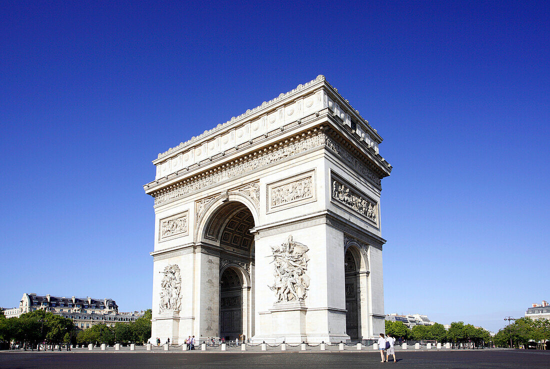 France, Paris, Arch of Triumph