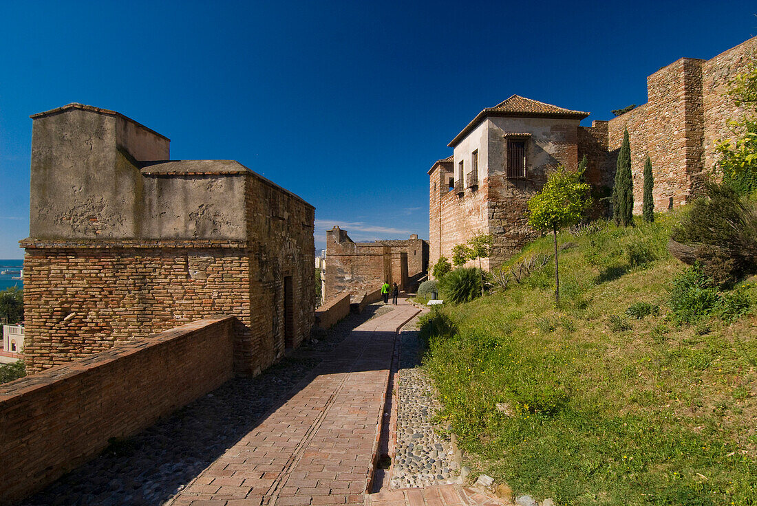 Alcazaba, Malaga, Andalucia, Spain