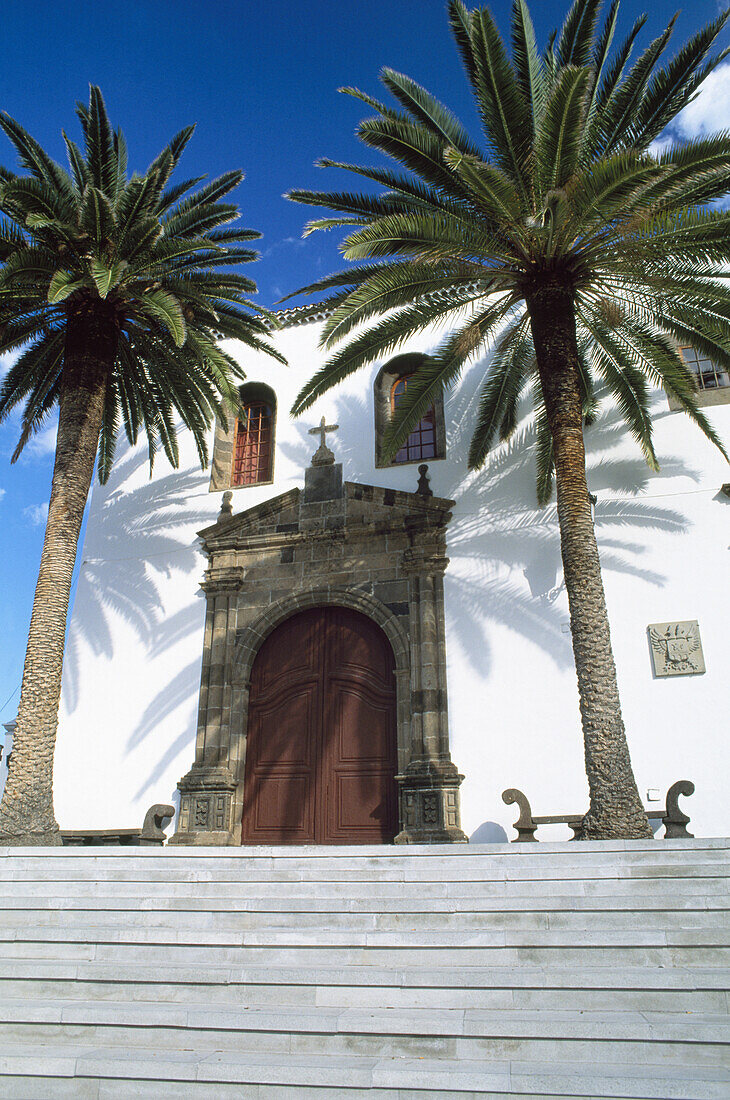 CHURCH DOOR, GARACHICO TENERIFE, CANARY ISLANDS