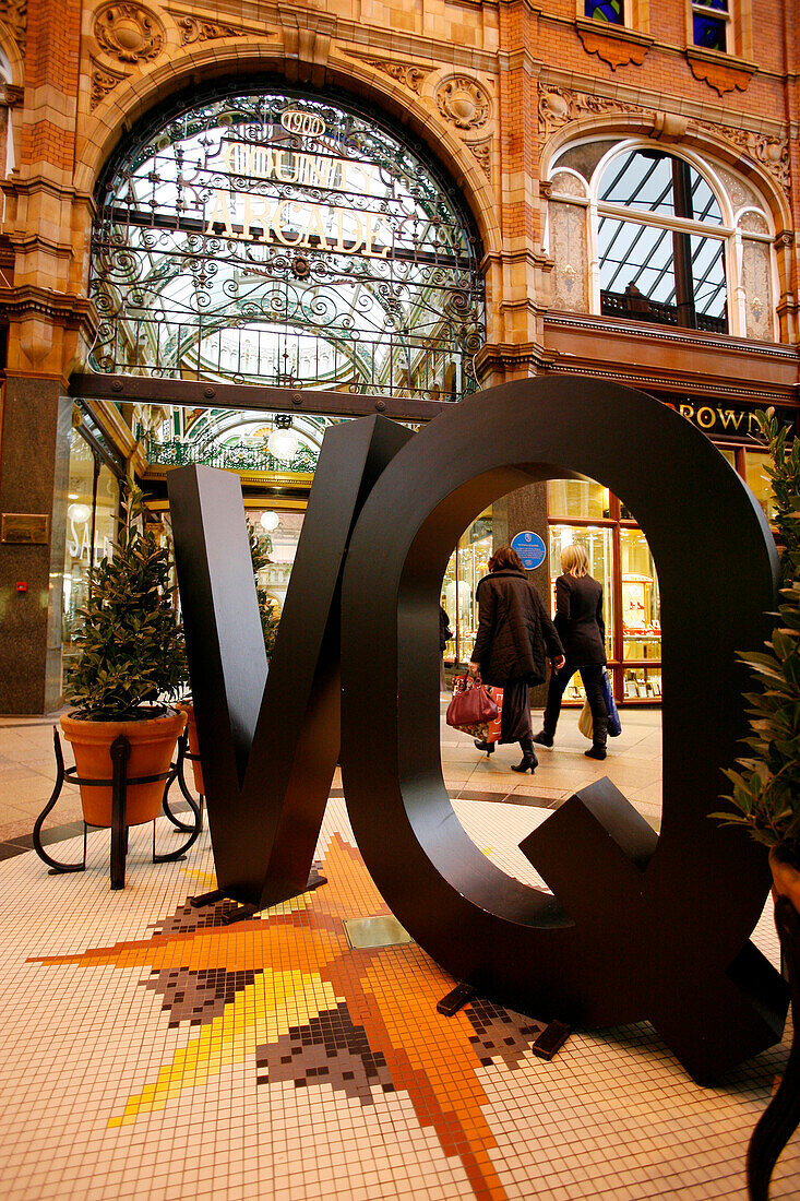 Leeds Victoria Quarter shopping centre, Leeds, UK