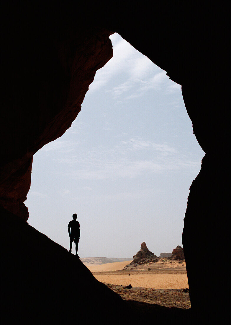 Eroded Rockscape, Tadrart-Acacus, Near Ghat, Libya