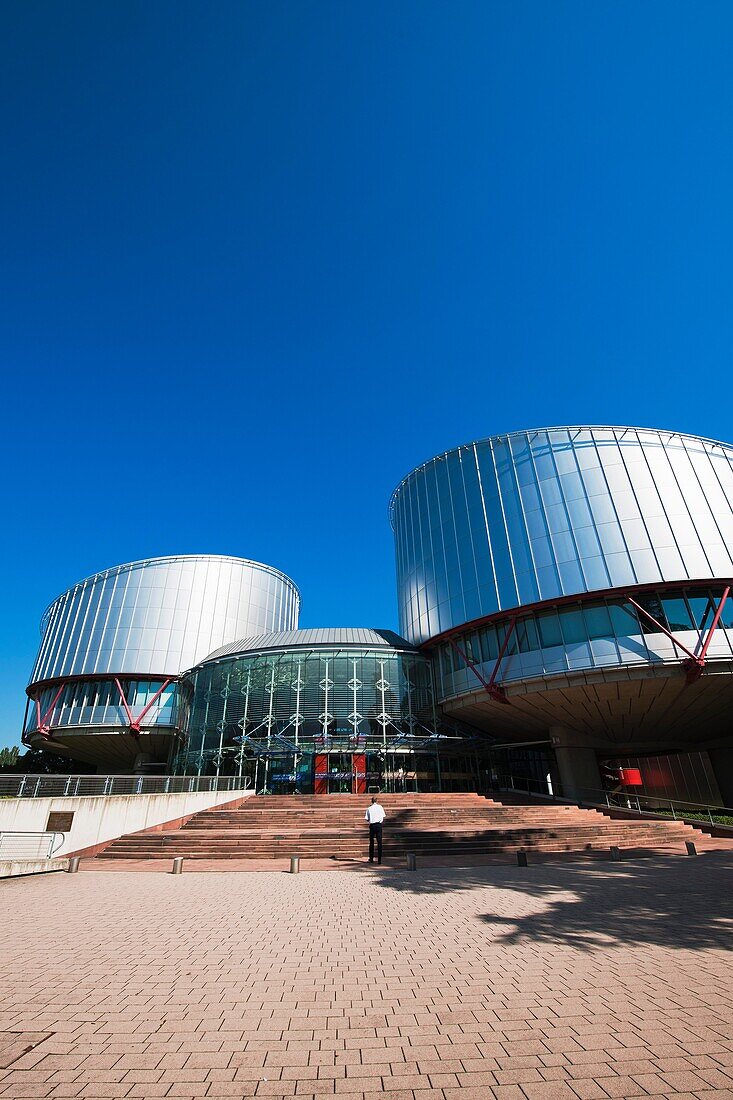 Palais des Droits de l´Homme, European Court for Human Rights, Strasbourg, Alsace, France