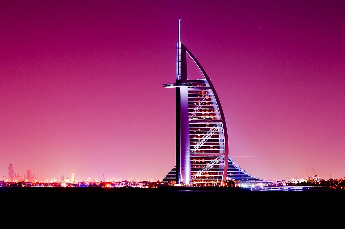 Middle East, UAE, Dubai, Burj al Arab Hotel