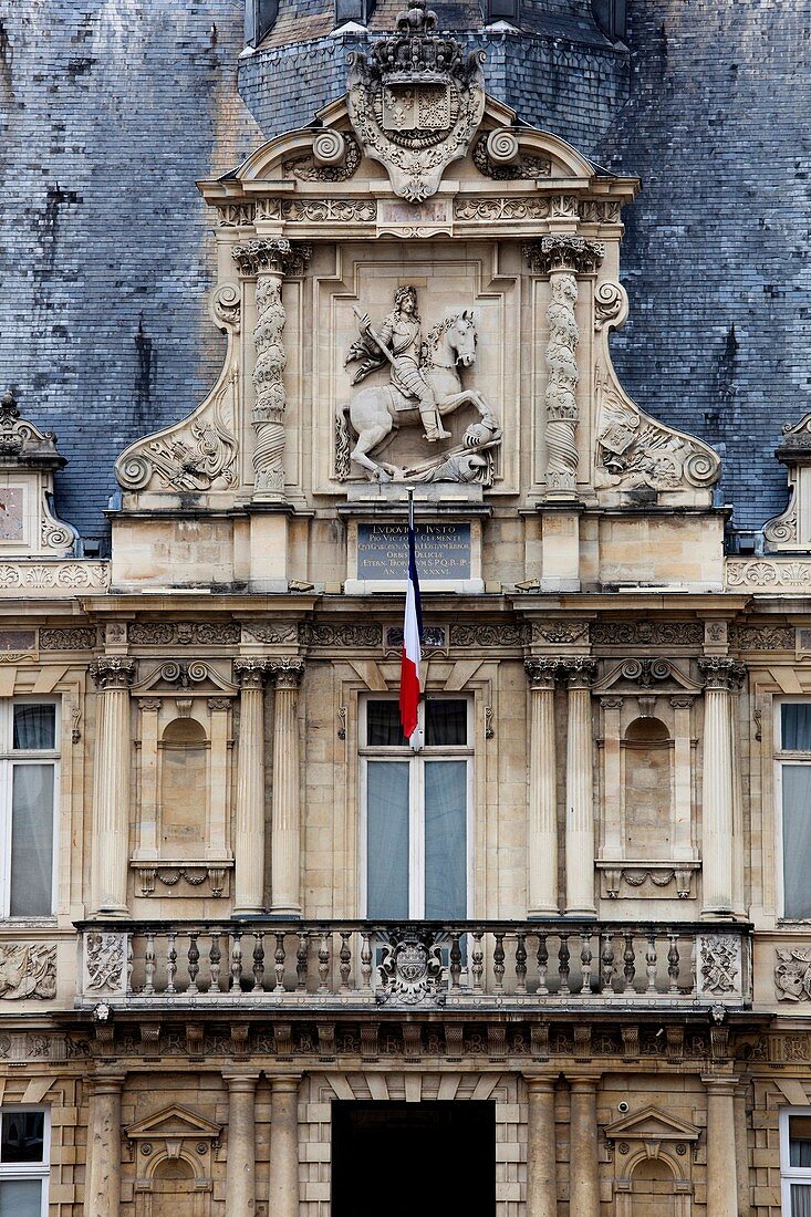 France, Marne, Champagne Ardenne, Reims, Town Hall, Place de l´Hotel de Ville