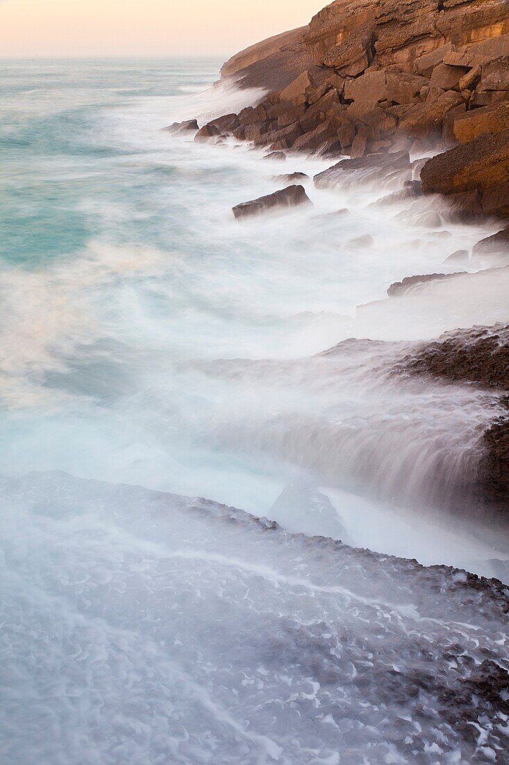 Antuerta beach and coast, Cantabrian Sea, Cantabria, Spain