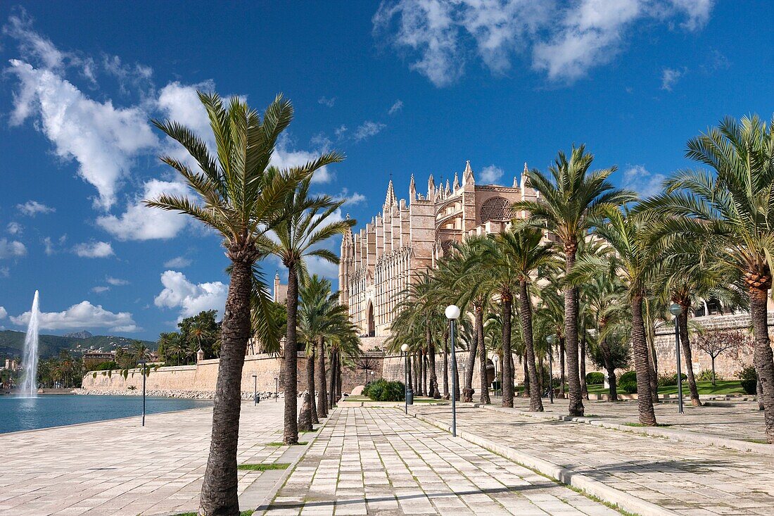 Kathedrale La Seu, Palma de Mallorca, Spanien