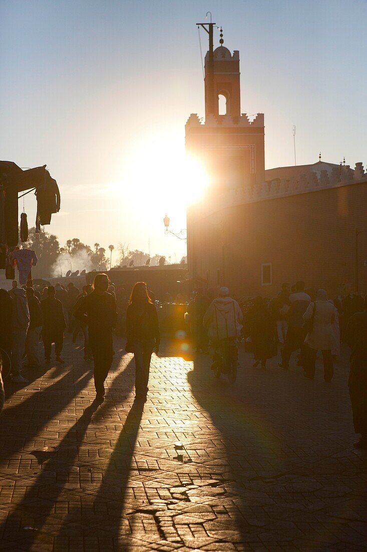 Jamaa el Fna-Platz in Marrakesch, Marokko