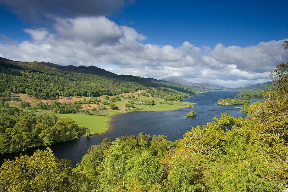 Queen´s View, Loch Tummel, Perthshire, Scotland  May 2007