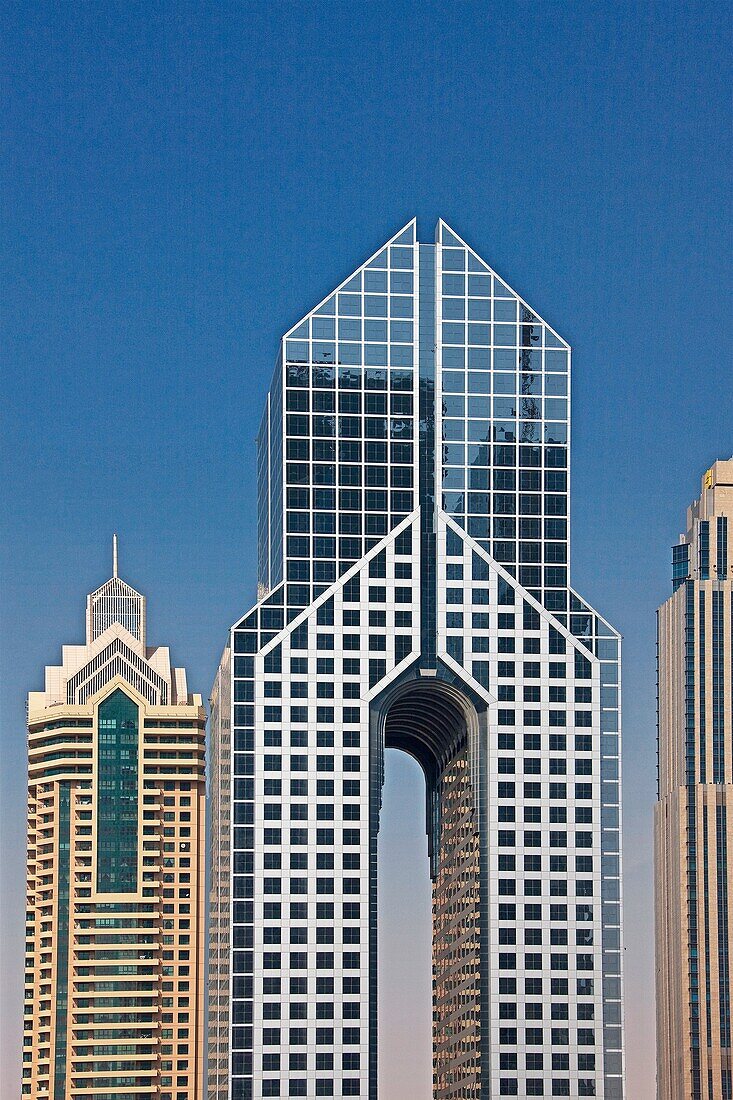 United Arab Emirates January-2010 Dubai City Dusit Dubai Bldg.