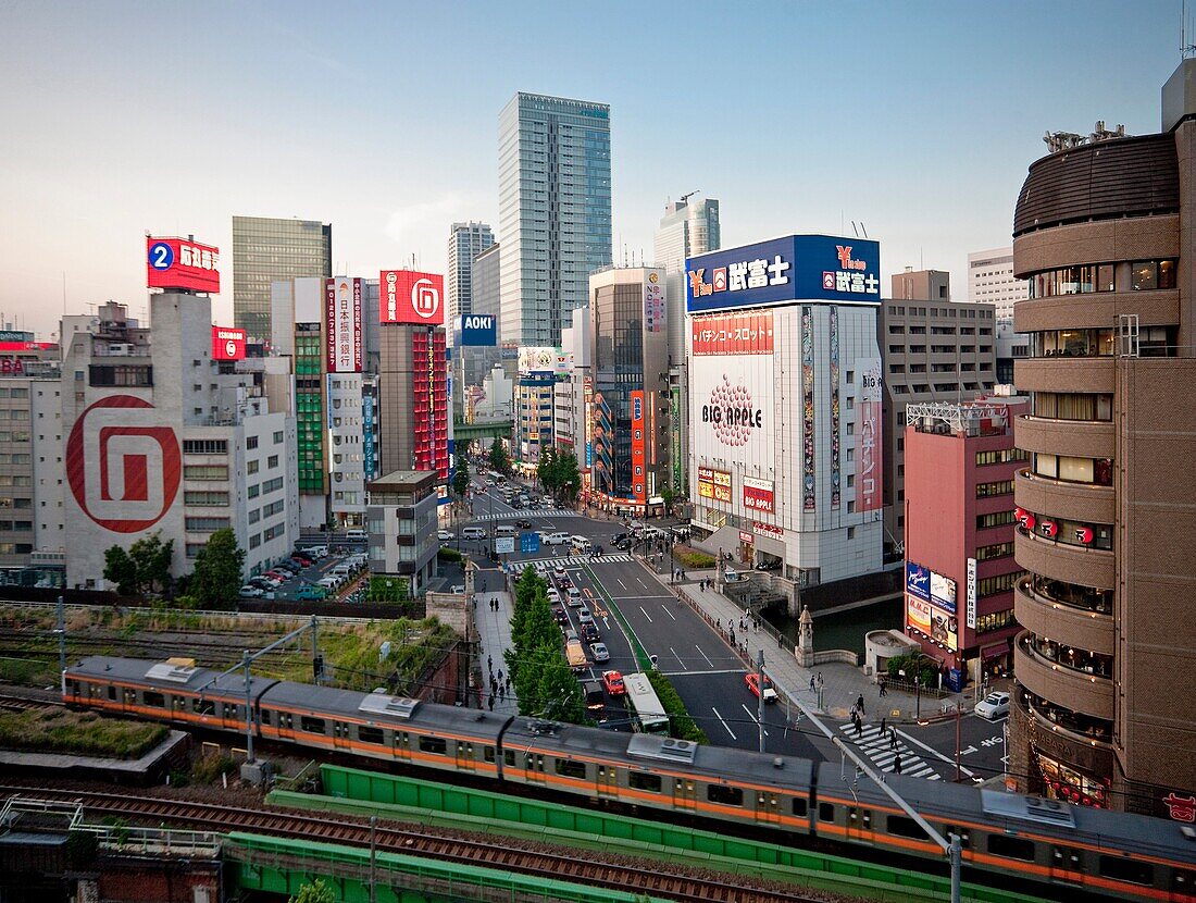 Tokyo City-Akihabara Electric Town-Chuo Avenue-Chuo Train Line.