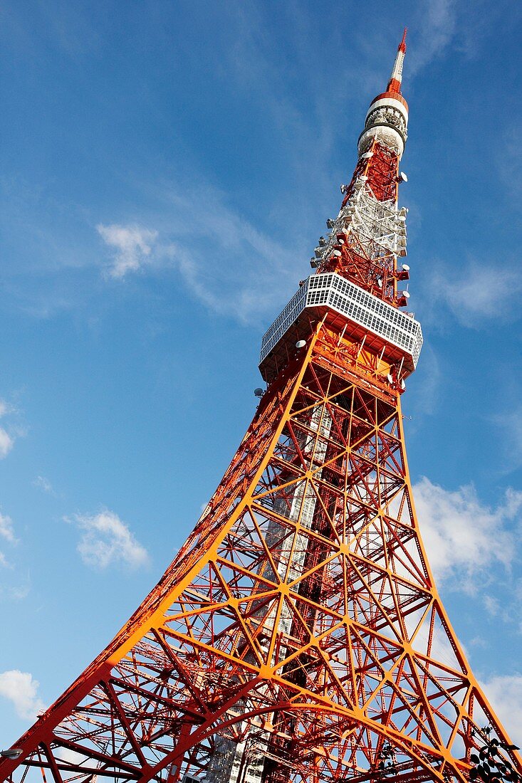 Tokyo Tower, Tokyo, Japan.