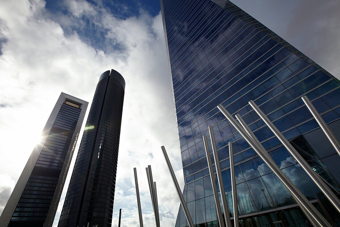 CTBA, Cuatro Torres Business Area, Madrid, Spain.