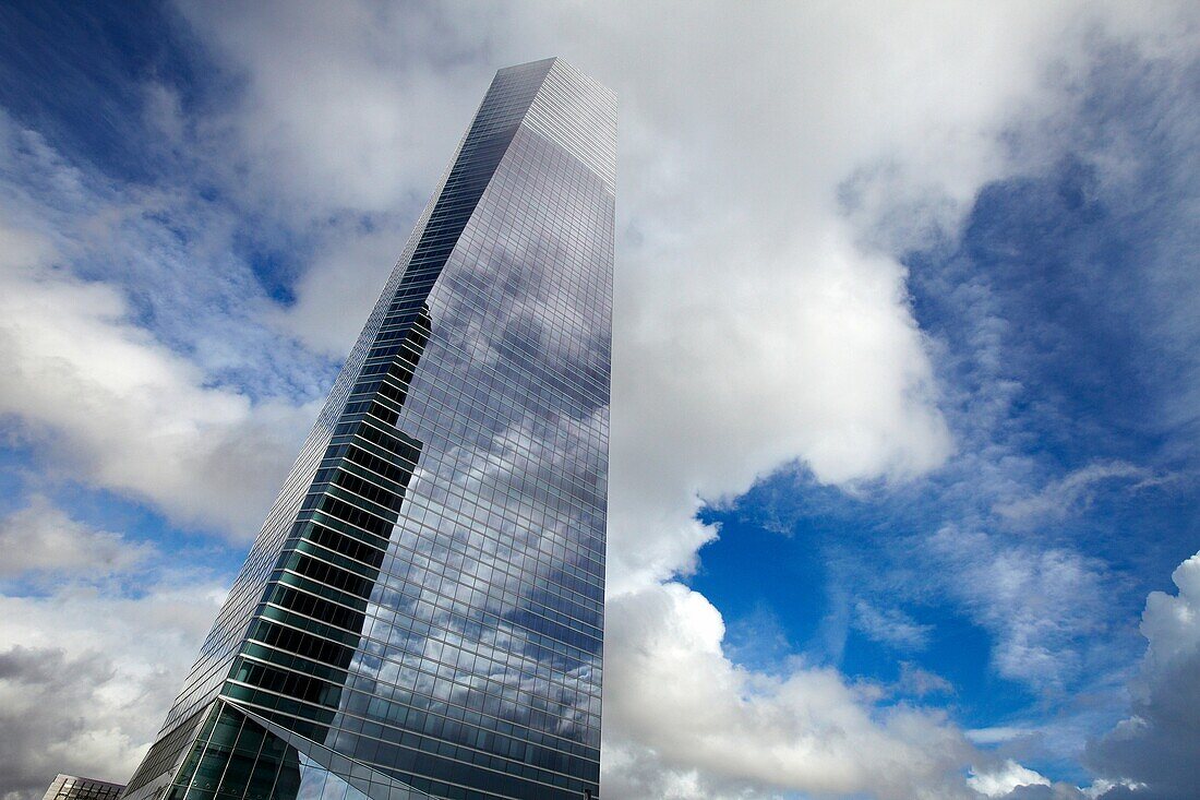 Torre de Cristal, CTBA, Geschäftsviertel Cuatro Torres, Madrid, Spanien.