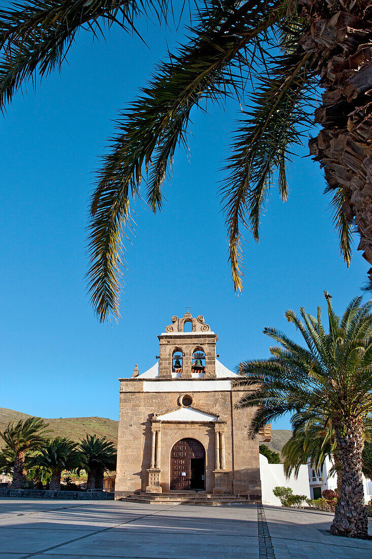 Pilgrimage church, Santuario de la Vega, Vega de Rio de las Palmas, Fuerteventura, Canary Islands, Spain