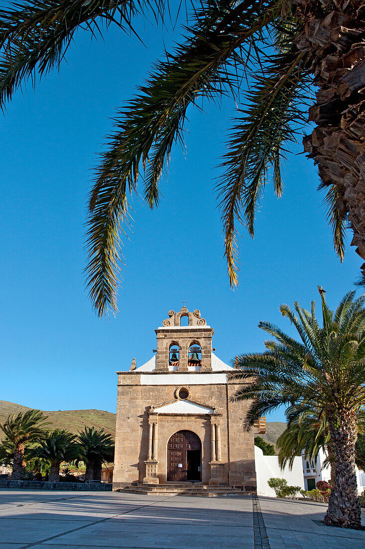 Wallfahrtskirche, Santuario de la Vega, Vega de Rio de las Palmas, Fuerteventura, Kanarische Inseln, Spanien