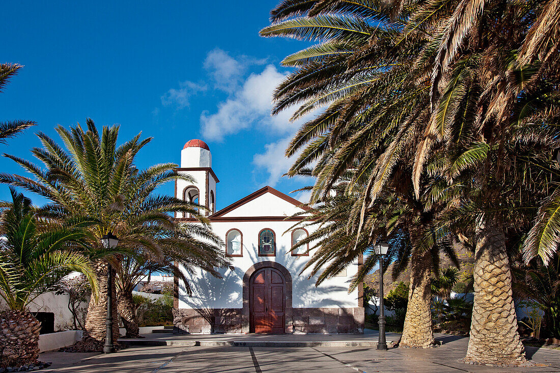 Ermita de Nuestra Senora de las Nieves, Puerto de las Nieves, Gran Canaria, Kanarische Inseln, Spanien