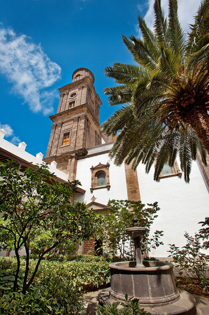 Die Kathedrale Santa Ana in der Altstadt, Vegueta, Las Palmas, Gran Canaria, Kanarische Inseln, Spanien, Europa