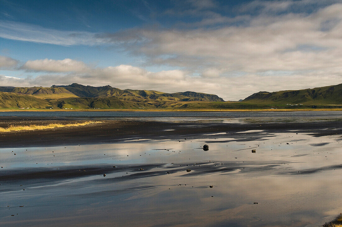 Landschaft bei Vik I Myrdal, Island, Skandinavien